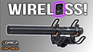 First Ever Wireless Shotgun Microphone | Comica CVM-VM30 Deep Dive