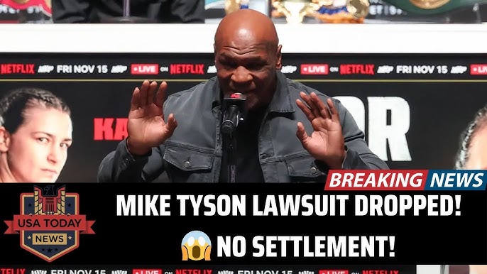 Mike Tyson’s Rape Lawsuit DROPPED – No Settlement, No Compensation । USA TODAY NEWS