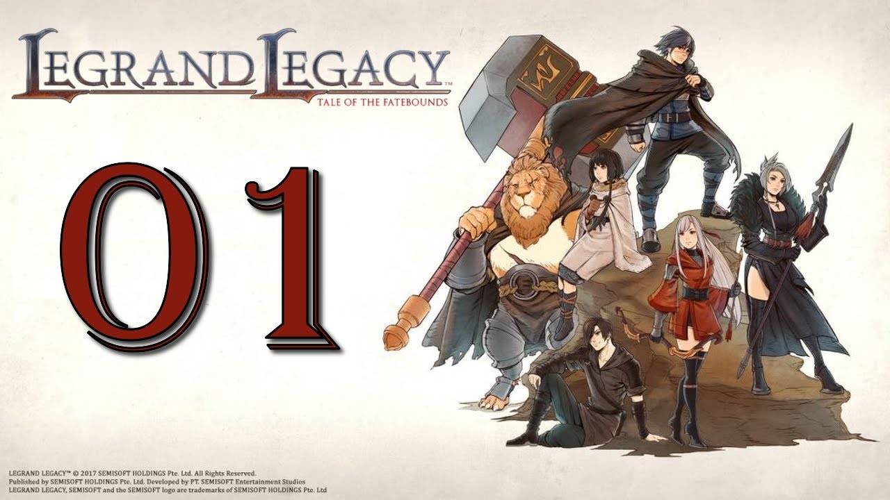 Let's Play Legrand Legacy: Tale of the Fatebounds - Ep 1: A Slave Boy