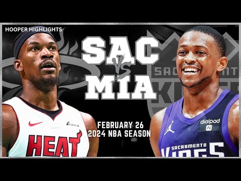 Miami Heat vs Sacramento Kings Full Game Highlights | Feb 26 | 2024 NBA Season