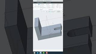 Creo Parametric: 3D exercise tutorial#shorts