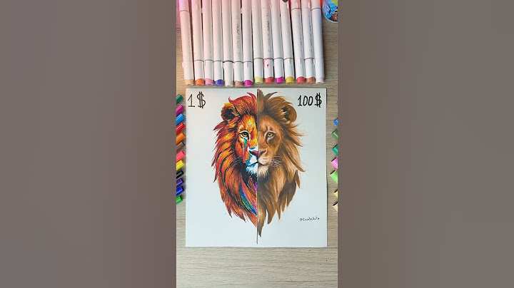 Dibujando con Marcadores BARATOS vs CAROS 🤩 #dibujos #drawing