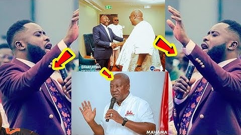 Sammy Gyamfi & NDC Storms Prophet El Barnard's church service for Thanksgiving & celebration