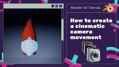 How to create a cinematic camera movement (Blender 3d tutorial)