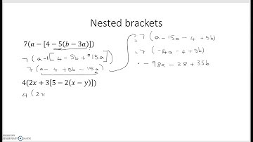 Nested brackets
