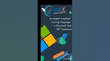 "In the world of software development, .NET is the canvas and C# is the brush." #trending #viral