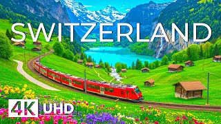Switzerland Travel 4K | Discover Breathtaking Alps, Crystal-clear Lakes & Charming Swiss Villages