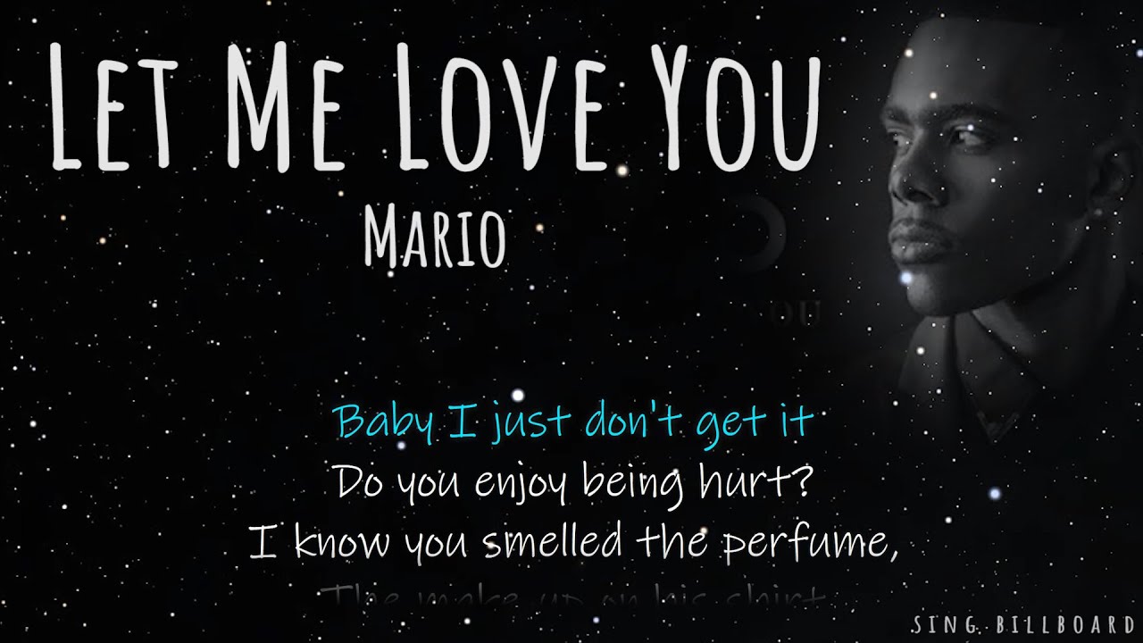 Let Me Love You Mario Lyrics Español Mario - Let Me Love You (Realtime Lyrics) - YouTube
