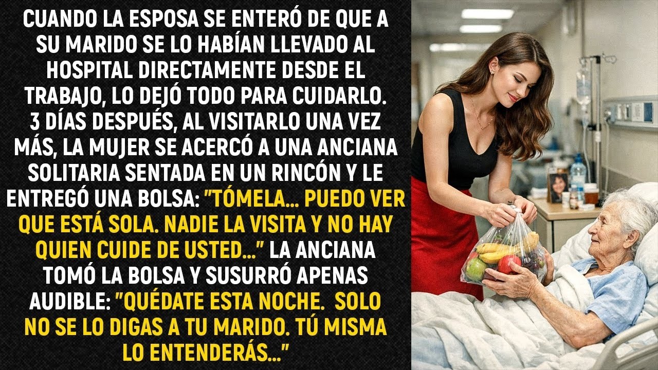 Cuando la esposa se enteró de que a su marido se lo habían llevado al hospital directamente...
