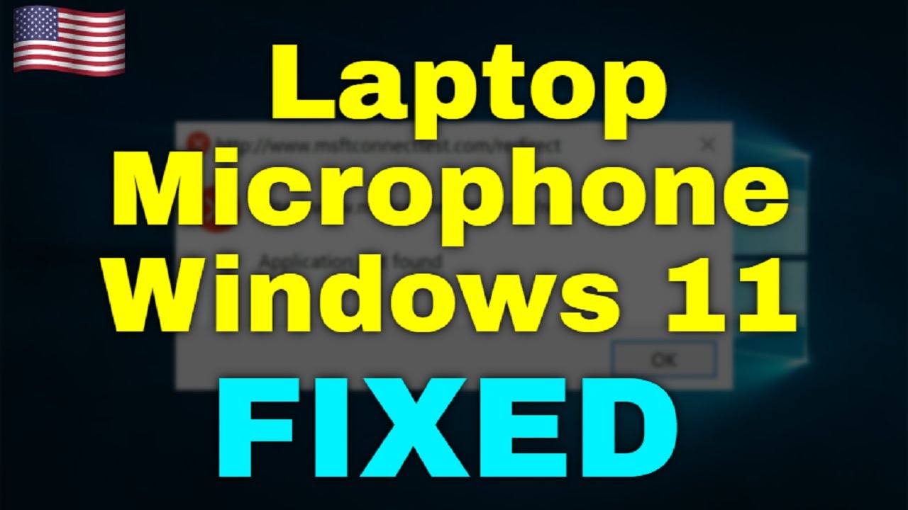 How to Fix Laptop Microphone Windows 11 YouTube