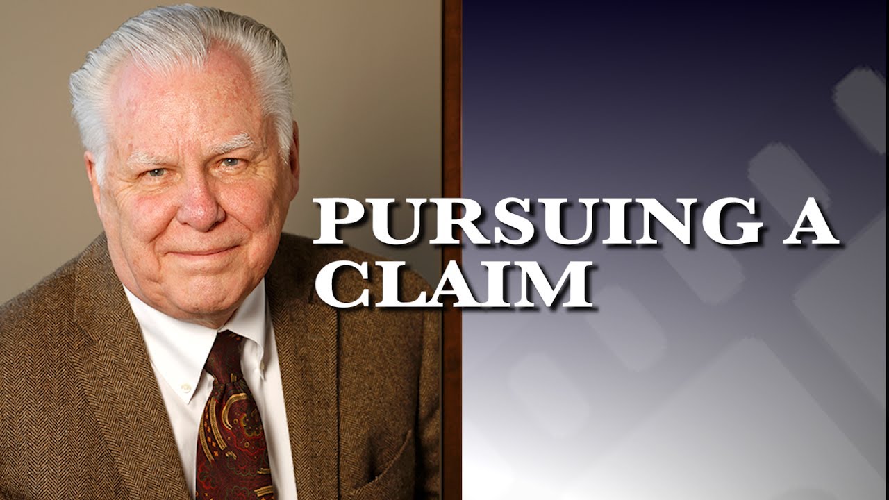 What is the process if I decide to pursue my claim? | Douglas Schmidt