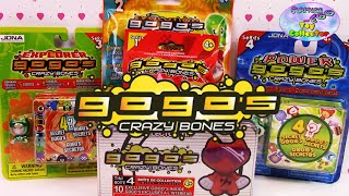 GOGOS Crazy Bones Series 1 2 3 4 + Collectors Tin - Surprise Egg and Toy Collector SETC