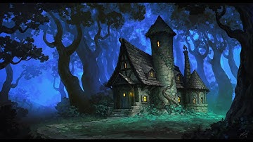 Enchanted Wizard’s Cottage | Mysterious Forest Music & Ambience