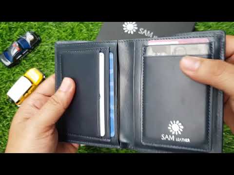 Ví nam, ví nam da bò – Ví đứng nam SAM Leather SAMDKL010