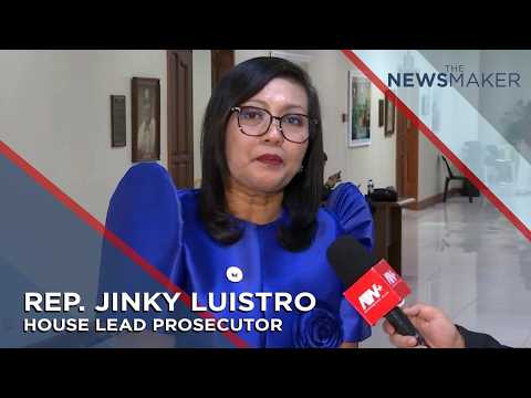 House lead prosecutor Jinky Luistro | The Newsmaker
