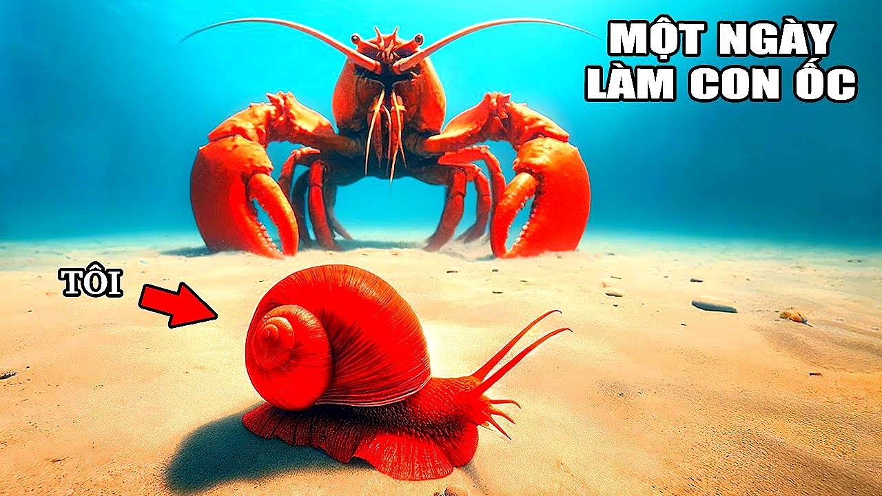 THỬ THÁCH Một Ngày LÀM CON ỐC MẠNH NHẤT THẾ GIỚI | Another Crab Treasure