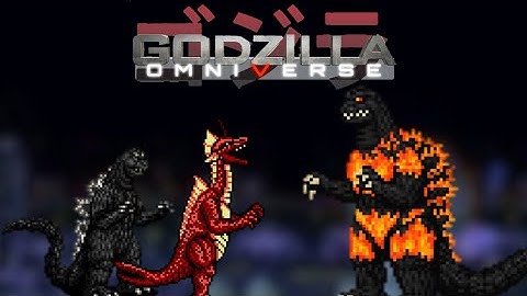 Showa Godzilla 70s and Titanosaurus vs Burning Godzilla (Godzilla Omniverse)