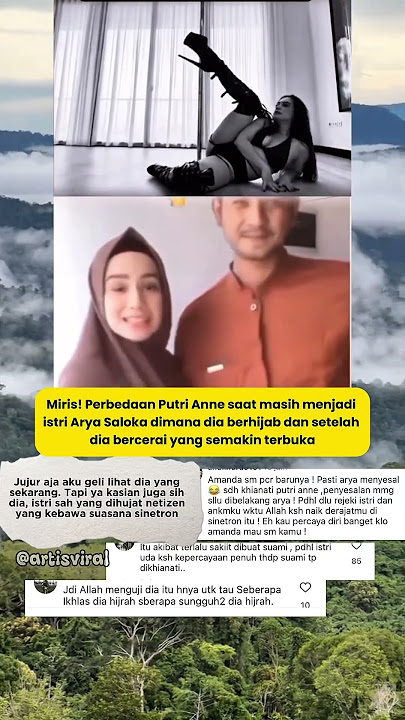 Perubahan Putri Anne dari berhijab menjadi sangat terbuka, gimana pendapat kalian❓#trending #short