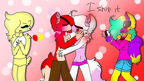 Foxy x Mangle #5 (the end and sorry for my bad English)(warning blood)(THE END)