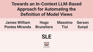 [SLE24] Towards an In-context LLM-based Approach for Automating the Definition of Model Views