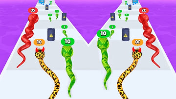 Snake Run Race| Sanke Attack | new gameplay | part 6