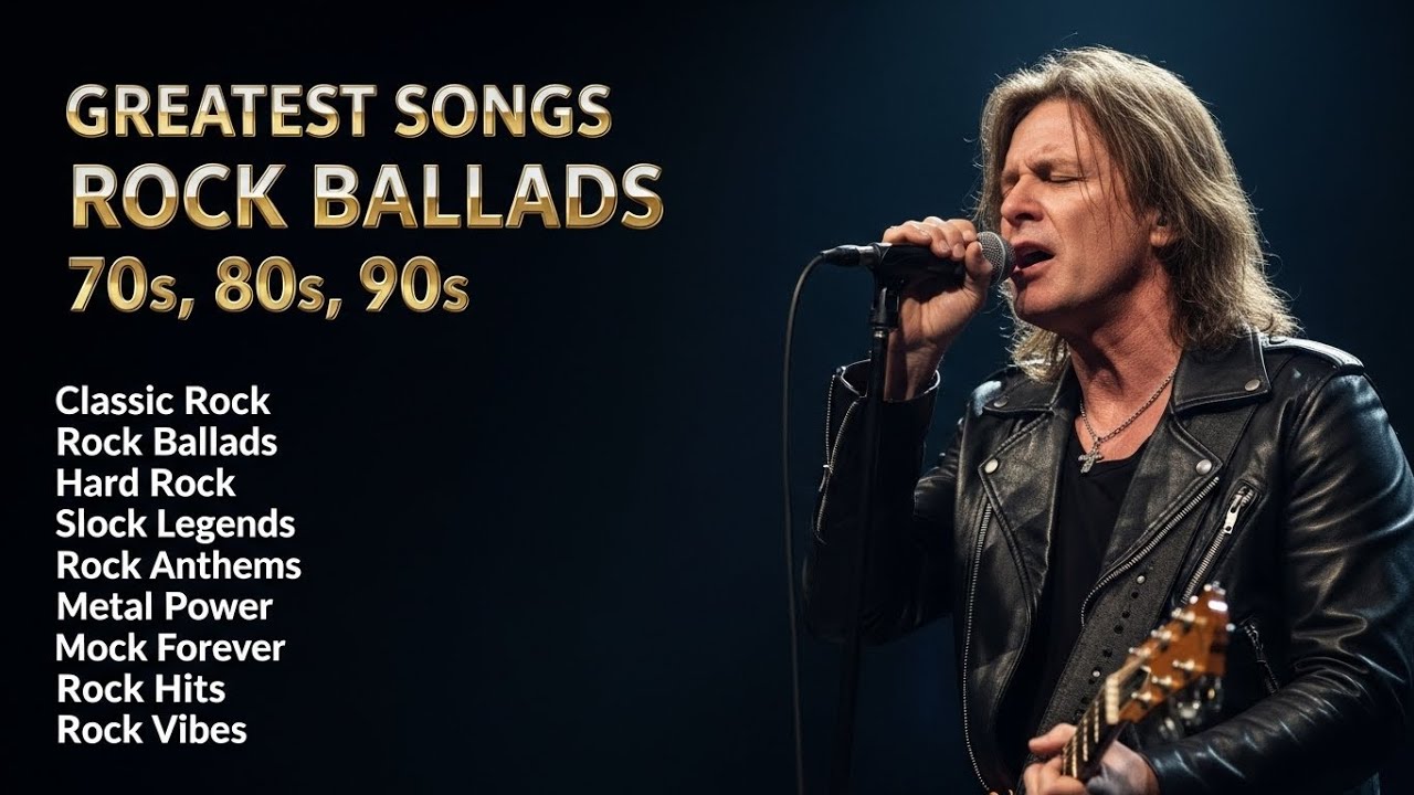 Classic Rock Songs 70s 80s 90s Full Album – Aerosmith, Bon Jovi, AC/DC, Metallica, Nirvana, Queen