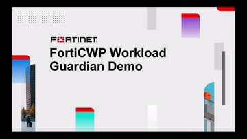 FortiCWP Workload Guardian Demo | Cloud