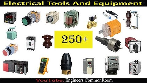 Electrical Tools And Equipment | Engineers CommonRoom ।Electrical Circuit Diagram