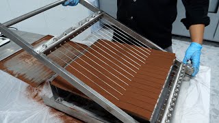 Soft and chewy! Making handmade chocolate / Korean chocolate factory