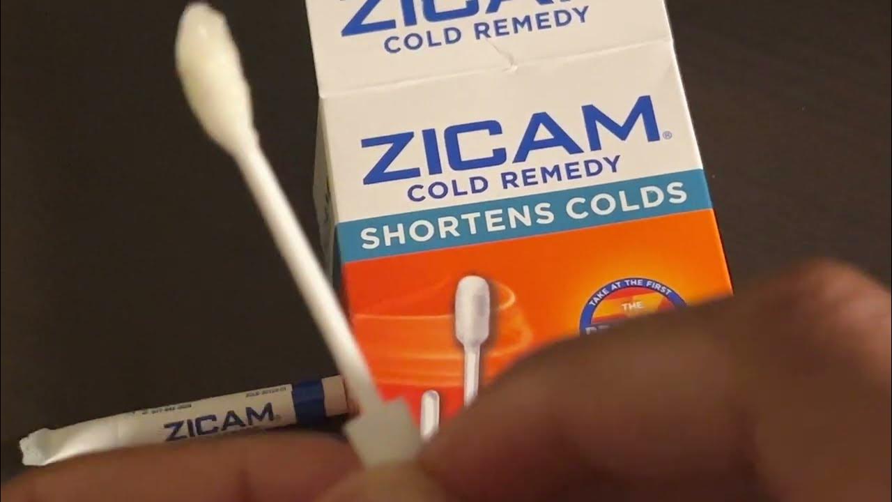 Zicam Nasal Swabs My Experience YouTube