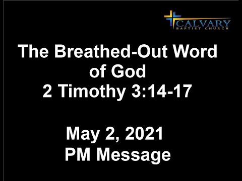 The Breathed-Out Word of God