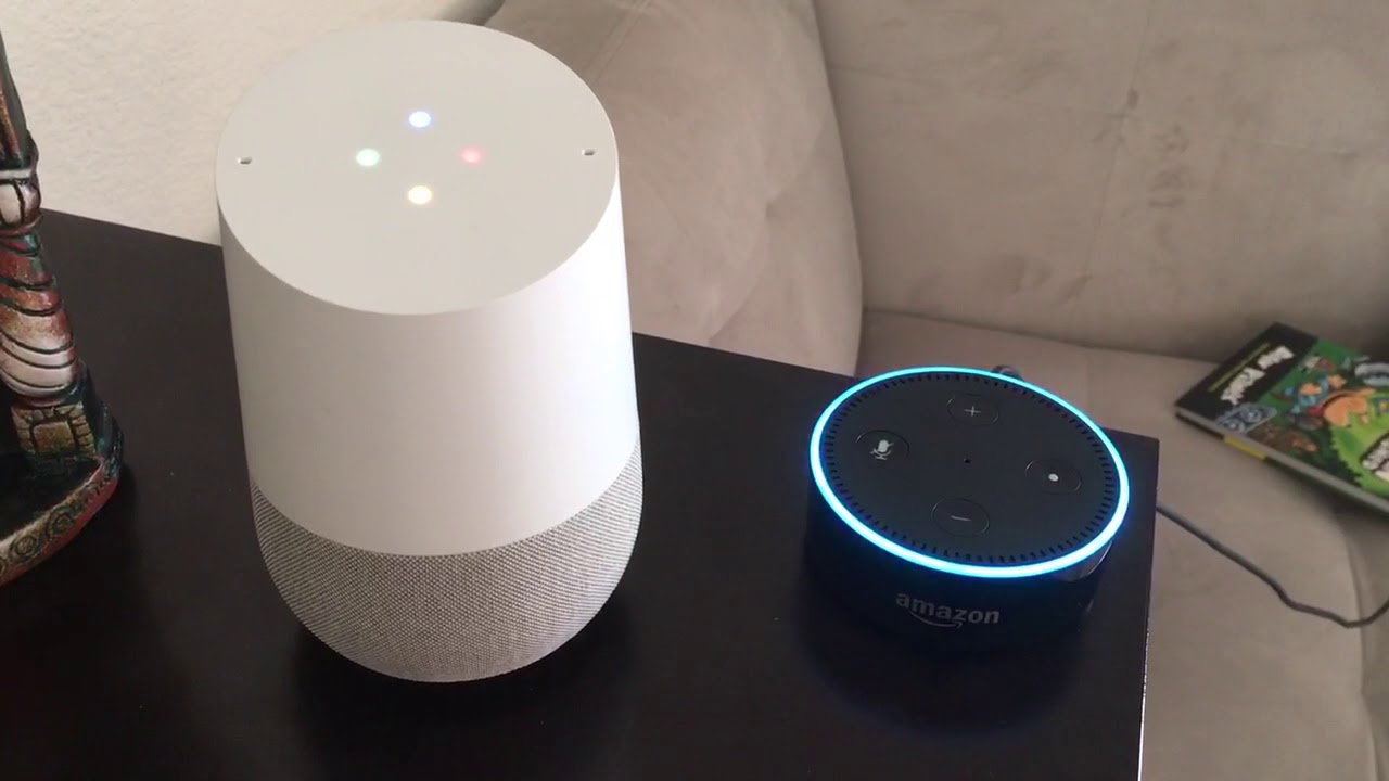 can alexa talk to google home