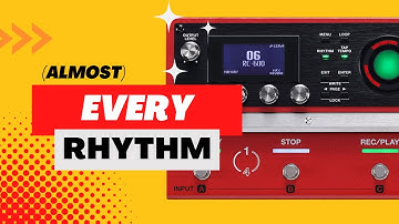 (Almost) EVERY Rhythm! - Boss RC-600 Loop Station