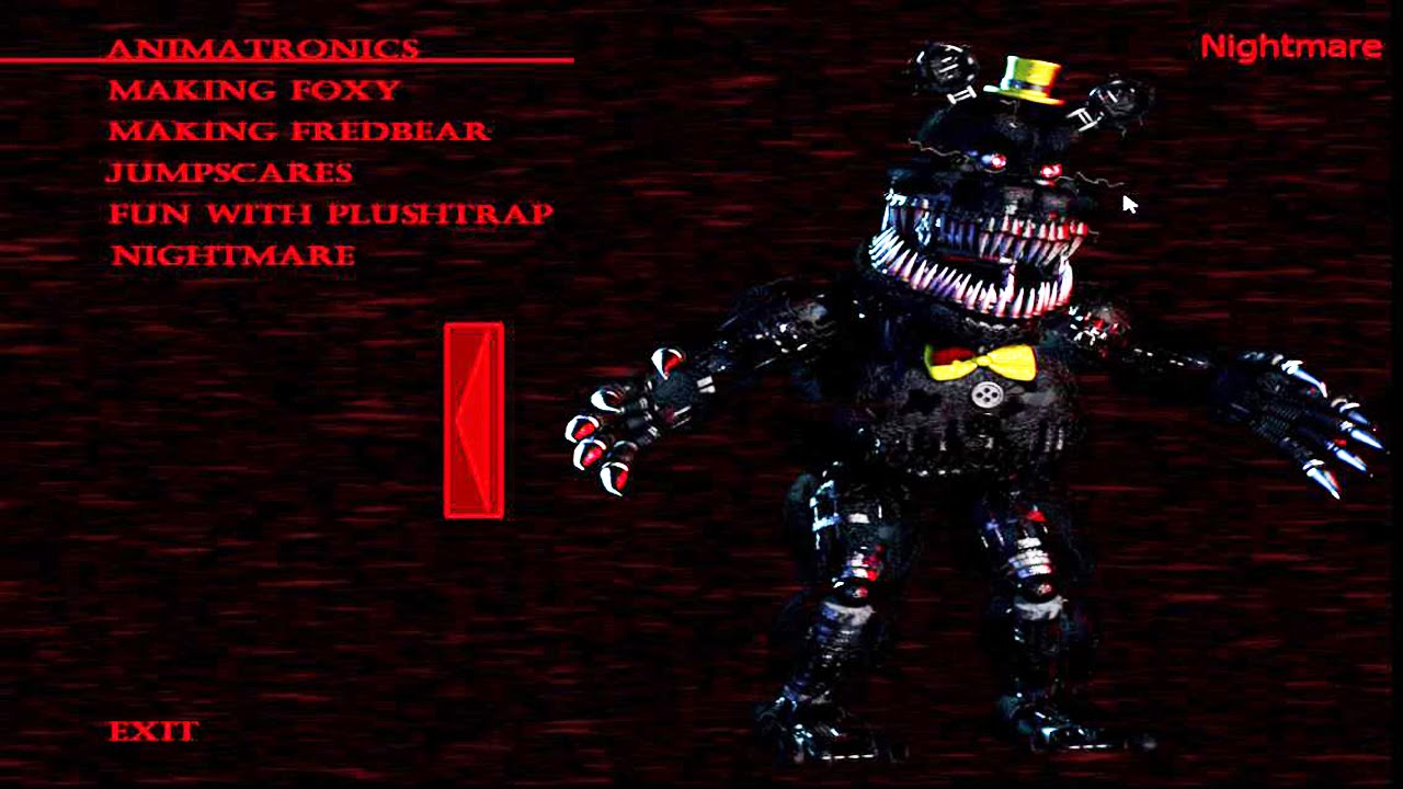 Animatronicos de fnaf 4