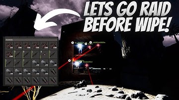 End of wipe raids! Rust console edition!