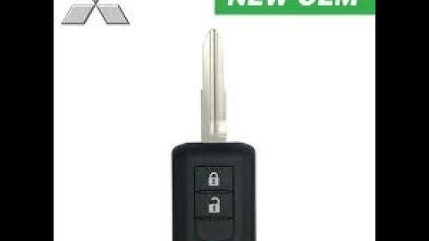 Free Key Fob Remote Programming Instructions for a 2018 Mitsubishi Eclipse Cross  KEY
