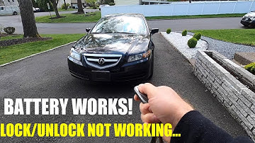 Keyless Entry Not Working? Try This!