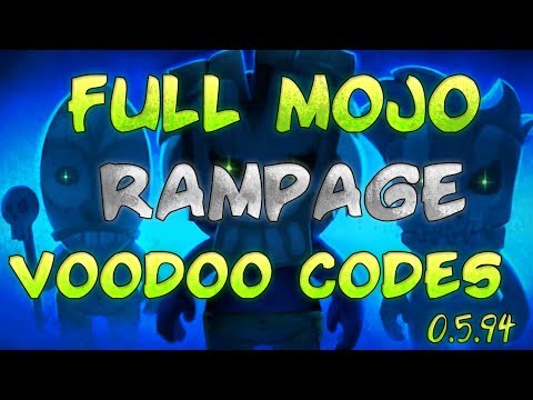 Full Mojo Rampage - Voodoo Codes Guide - Tutorial