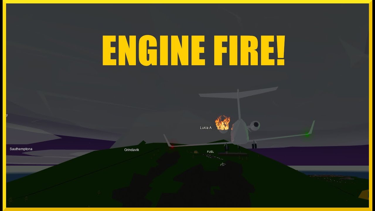 Engine Fire Shortfilm Roblox Pilot Training Flight Simulator Youtube - roblox pilot trainign simulator flaps