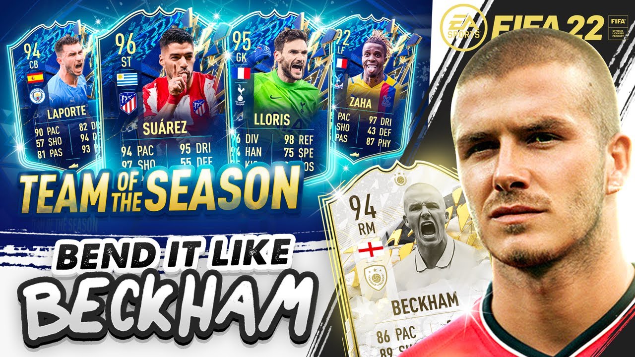 HUGE TEAM OF THE SEASON PACK OPENING! BEND IT LIKE BECKHAM #54 - YouTube