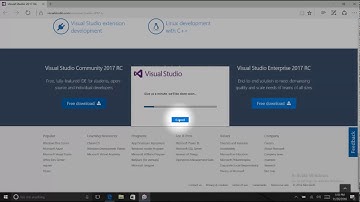 Installing Visual Studio 2017 RC