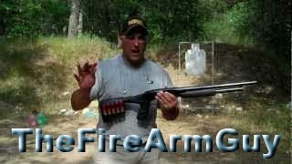 Mossberg 500 Shooting w diff ammo & Review - TheFireArmGuy