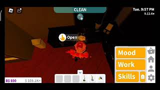 Roblox Bloxburg czyszczenie umywalki w kuchni część 11 screenshot 3