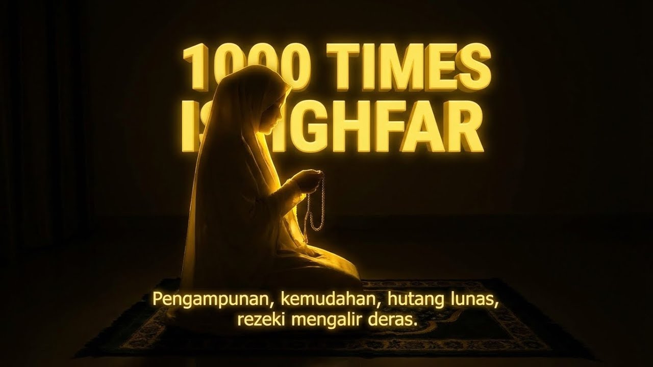 1.000 kali Istighfar | Pulang ke kedalaman diri