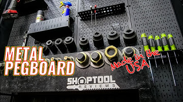 Wall Control Metal Pegboard Video