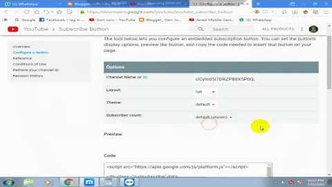 Blogger Add Youtube Channel Subscribe Button Very Easy 1000% Ok