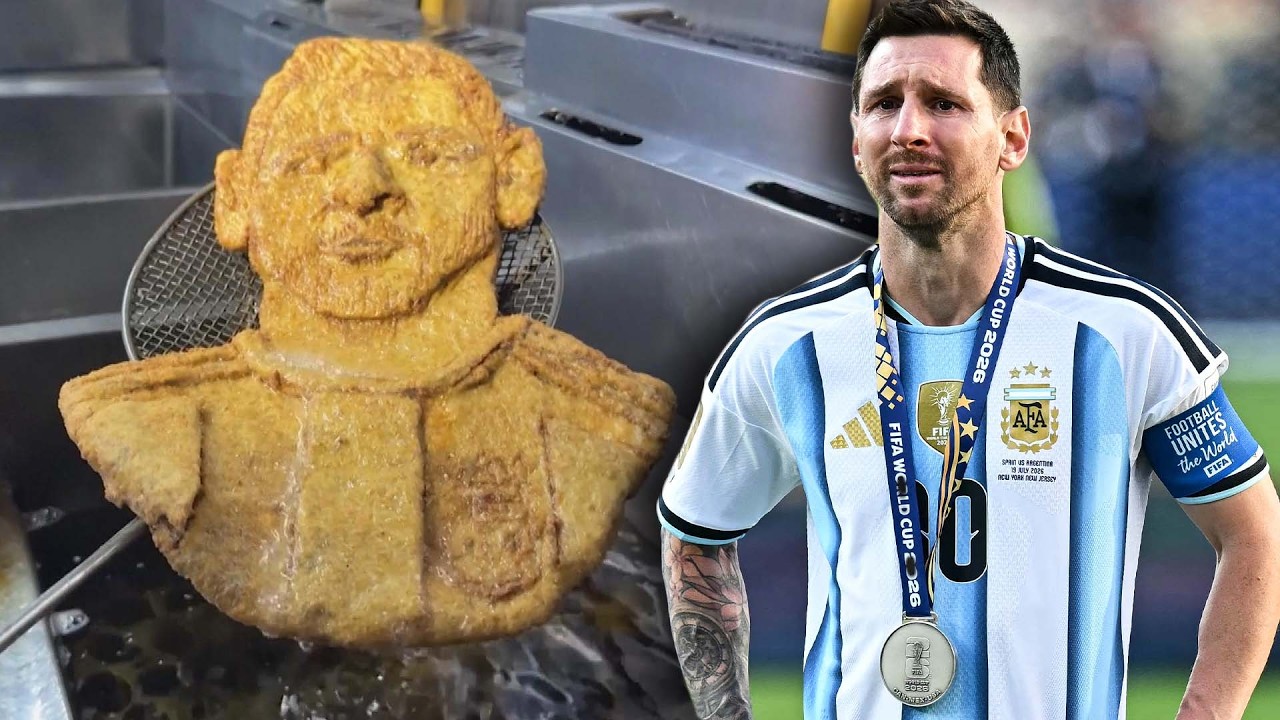 Chef Makes Dish in the Likeness of Lionel Messi as He Retires from the Argentine National Team