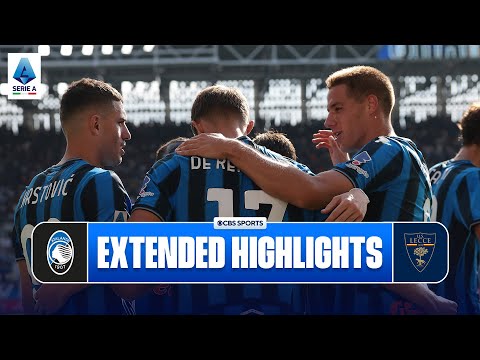 Atalanta vs. Lecce: Extended Highlights | Serie A | CBS Sports Golazo
