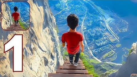 Walk King - Gameplay Walkthrough Part 1 Race On Stairs (iOS, Android) 2025