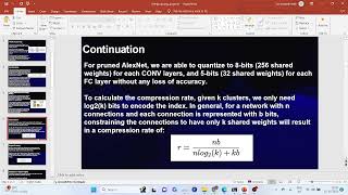 Model Compression - Deep Learning